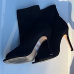 Catherine Malandrino  Black Heeled Boots Photo 1