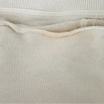 Madewell Sweatshirt Long-Sleeve Funnel-Neck Parchment Relaxed Size XS Photo 11