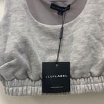 JLUXLABEL Jluxelabel grey small bra top fleece and lined cute! size small‎ Photo 1