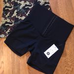 Black High Waist 4.5” Inseam Biker Short With Waist Trainer Size L Size L Photo 3