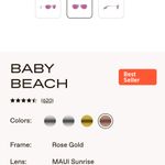 Maui Jim Baby Beach Sunglasses Maui Sunrise Photo 5