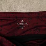 Athleta Purple Black Floral Swagger Skort Skirt Women's size Small Photo 1