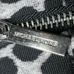 Michael Kors Michael Kors Skirt Womens Small Black White Grey Leopard Print Wild Chic Edgy Photo 12