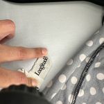 Longitude  Black Polka Dot One Piece Swim Dress Photo 6