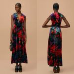 Farm Rio  Flower Season Wrap Maxi Dress S Photo 1