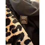 Nicole Miller  Velvet‎ Animal Print long Sleeve Dress Size Medium Photo 4
