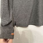 Athleta  Uptempo Ribbed Henley Top Size Small Heather Gray‎ Long Sleeve Shirt Photo 1