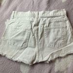 Brandy Melville John Galt White Jean Shorts  Photo 1