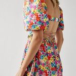 For Love & Lemons Merrill Puff Sleeve Floral Mini Dress Photo 2