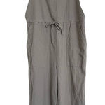 Rhythm. Tan Cream Jumpsuit Cotton Linen Size M Size M Photo 0