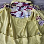 Rocawear Sweatshirt Vintage 90s Women 2X Plus Sequin Yellow Hood Zip 3/4 Sleeve Photo 7