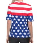 Love moschino ‎ Stars stripes American flag tee shirt size Medium independence Photo 1