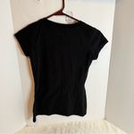 Batman Black Short Sleeve Tee with Gold Logo Photo 1