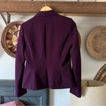 Calvin Klein  Purple Suit Blazer sz 2 Photo 5