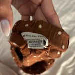 American Eagle  brown and white polkadot skort Photo 2