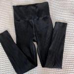 CARBON38 Ribbed High Waist 7/8 Leggings in Black Size Medium $108 Photo 2