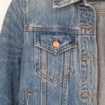 J.Crew  Indigo Classic Denim Trucker Jacket Dark Wash Jean Blue Women's XS Photo 2