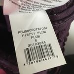 David's Bridal Short One Shoulder Corded Lace Dress Plum Womens Size 6 F… Photo 3