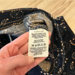 Pilcro  x Anthropologie Serif Corduroy Navy Tan Paisley Pant Size 30 Photo 8