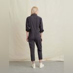 Alex Mill Standard Long Sleeve Cotton Jumpsuit in Dark Navy Blue Size Small Photo 2