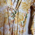 ZARA  Yellow Floral Print Corset Dress Blogger Fav Photo 4
