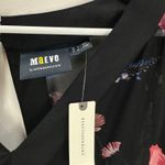 Anthropologie Maeve Floral Chiffon Blouse Open Back Tunic Cottagecore US 4 NWT Photo 7