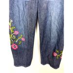 J. Jill floral embroidered jeans Blue Size undefined Photo 2