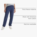 Hanes  Women’s Navy Sweatpants Photo 1