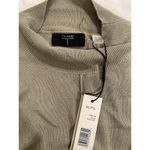Tahari Mock Neck Sweater Short Sleeve Green Size XL NWT Photo 5