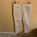 MOTHER Denim Mother The Dazzler Hover Jeans in Date Night Pale Peach Photo 1