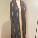 Vera Wang Simply Vera  Long Gray Scarf Photo 7