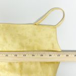 LA Hearts L.A. Hearts x Pacsun Cowl Neck Floral Embossed Butter Yellow Slip Dress Size S Photo 8