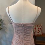 Lulus Flirty Vibes Sparkly Ruched Bodycon Mini Dress New! Photo 7