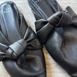 A New Day  Bow Flats Size 7 Black Slip-On pointed‎ Photo 3