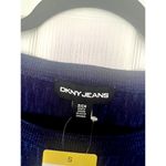 DKNY NWT Women's Navy Blue Short Sleeve Dolman Sweater Shirt Size Small New Photo 5