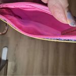 Lilly Pulitzer  Wallet Shade Seekers Zip‎ ID Case Gold Tone Keychain Card Holder Photo 5