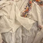 Patrons of Peace Embroidered White Skirt Photo 12