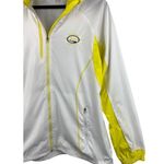 Antigua Womens Desert Dry Jacket M White & Yellow Photo 2