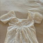 Newbury Kustom White Smocked Puff Sleeve Sundress Photo 1