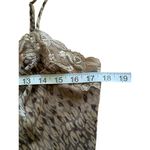 Victoria's Secret Vintage Y2K 00s Victoria’s Secret Taupe Leopard Slip Dress Boho Fairy Grunge L Photo 6