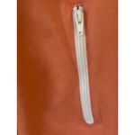Anthony Richards Coral Orange Zip Up Jacket Long Sleeve Lightweight Women LG Size undefined Photo 2