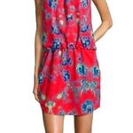 Ali Ro red floral dress - Size 6 Photo 0