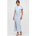 SAMSOE SAMSOE Saalbero Dress, Gray Dawn, Small Blue Photo 3
