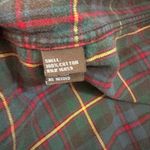 J. McLaughlin  Plaid Cotton Button Down Shirt with Contrast Size Small Photo 2