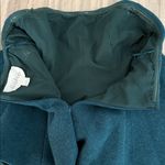 Anthropologie Mare Mare Strapless Peplum Pleated Top Small Turquoise Felt Photo 7