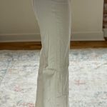 Marine layer High-Waisted Cream Wide-Leg Pants Photo 0