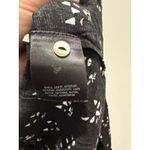 Maeve Anthropologie Clever Cat Print Long Sleeve Top Black Rayon-Women's Size 4 Photo 3