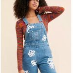 The Ragged Priest Flower Print Shortalls Sz.28 NWT Photo 1