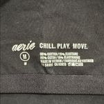 Aerie Black Cotton Blend Top Photo 2