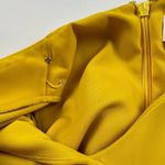 Cinq à Sept Miah Ruched Mini Dress Pineapple Yellow Size 2 Photo 2